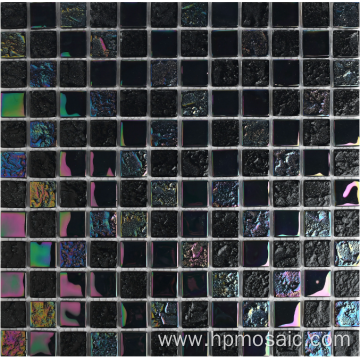 Mosaic glass swimming pool tiles